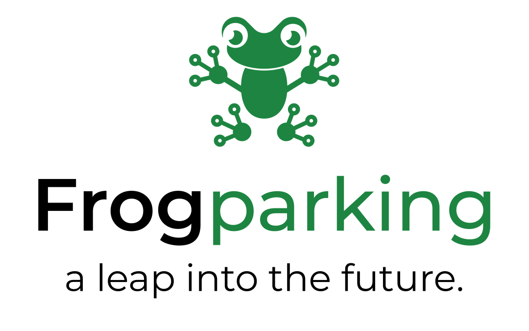 Frogparking | Parking Management Solutions | Vertical Full Logo