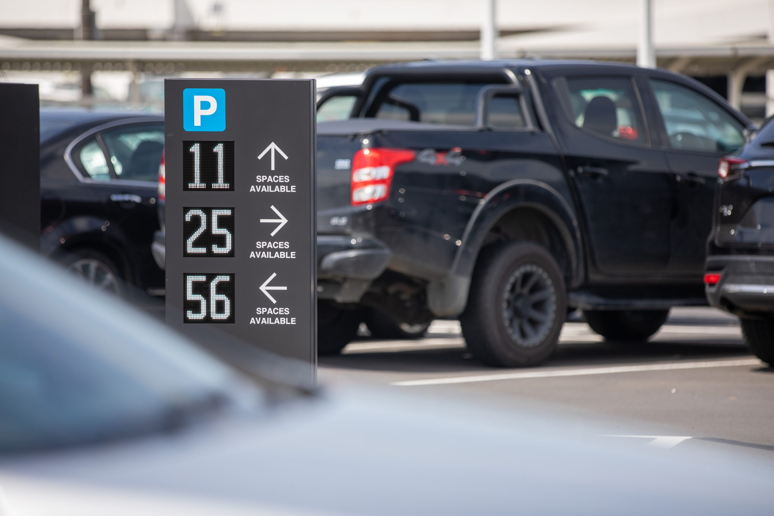 Parking Equipment installed at Auckland Airport