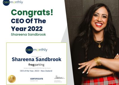 CEO and Co-Founder awarded CEO of the year 2022