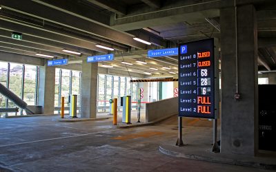 Frogparking provides parking guidance at Wellington International Airport