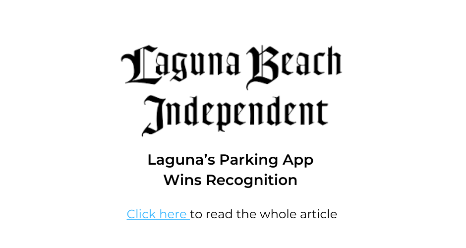 Laguna Beach Independent | Laguna's Parking App Wins Recognition