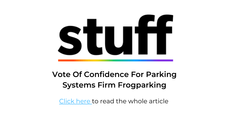 Stuff - Vote of Confidence For Parking Systems Firm Frogparking