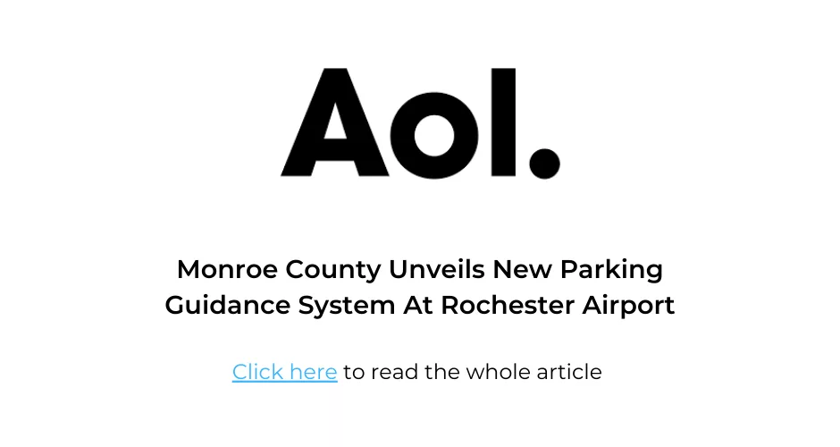 Press and Media Room | Frogparking | Aol Monroe County Unveils New Parking Guidance System at Rochester Airport