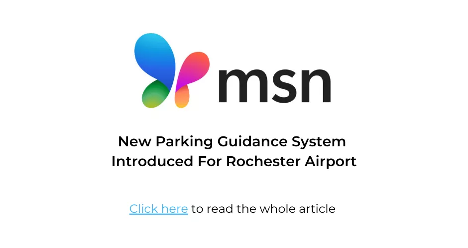 Press and Media Room | Frogparking | MSN News New Parking Guidance System Introduced For Rochester Airport