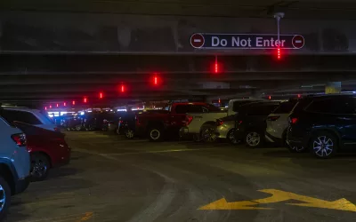 Frogparking Unveils New Rochester Airport Garage Parking Guidance System