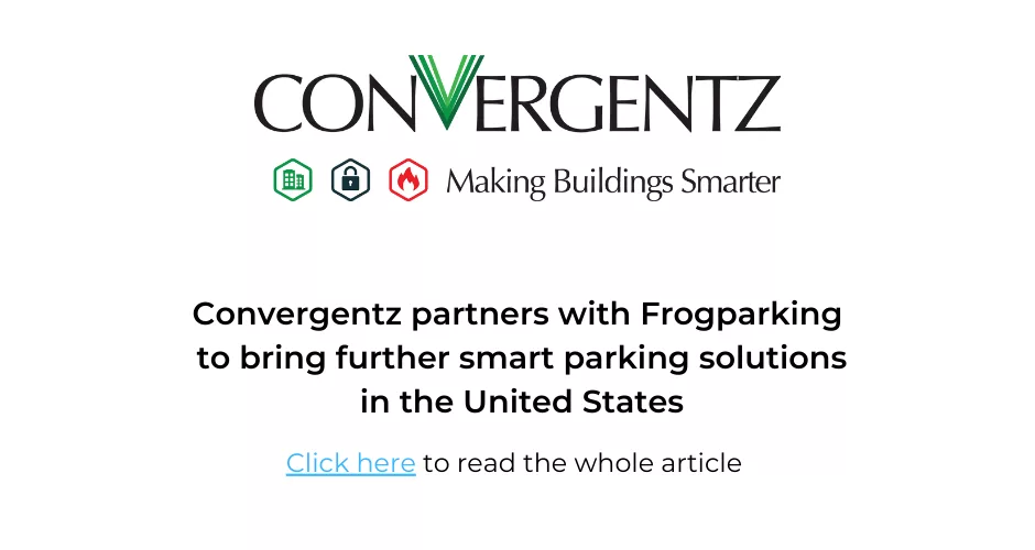 Press and Media Room | Frogparking | Convergentz Partners With Frogparking To Bring Further Smart Parking Solutions In The United States