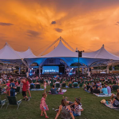 Cynthia Woods Mitchell Pavilion Event Parking System | Frogparking | Smart Parking System